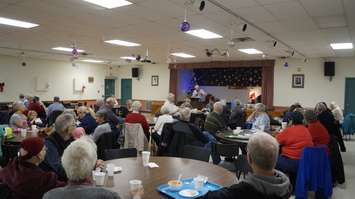 The Operation Christmas Tree kickoff at the Royal Canadian Legion in Corunna. November 15, 2018. (Photo by Colin Gowdy, BlackburnNews)
