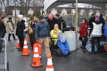 ReMax's 4th annual Turkey Giveaway in Windsor, December 20, 2018. Photo by Mark Brown/Blackburn News.