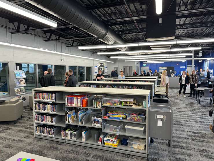 Official opening of Clearwater Library April 9, 2024. Blackburn Media photo by Melanie Irwin. 