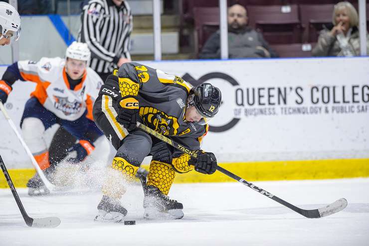 Sarnia Sting host the Flint Firebirds on February 17, 2024 (supplied by: Metcalfe Photography).