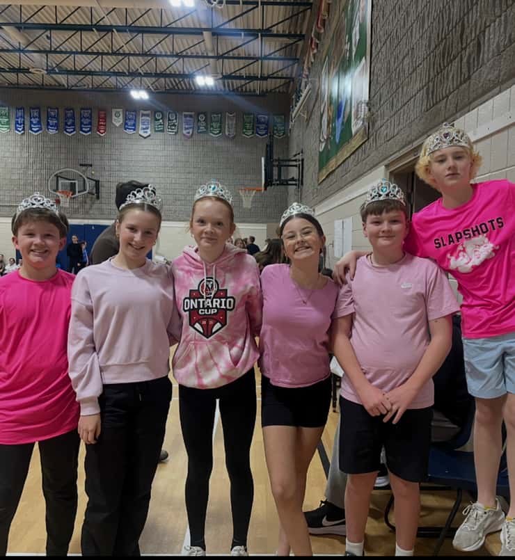 Charity dodge ball game. (Photo courtesy of Aaron Rupert)