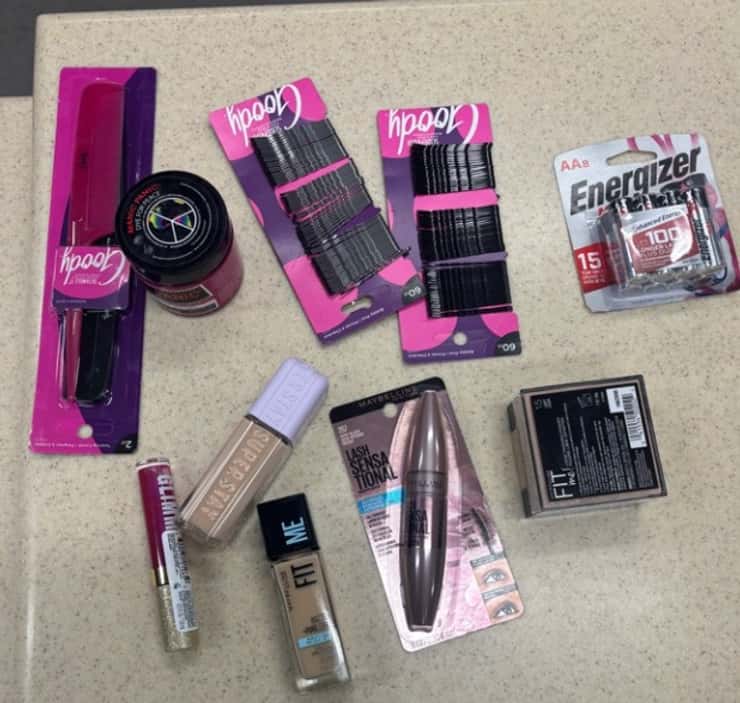 Stolen items seized in Quinn Drive area. January 8, 2026. (Photo courtesy of the Sarnia Police Service)