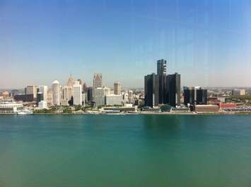 The view from Caesars Windsors Augustus 27 event room, May 19, 2016. (Photo by Mike Vlasveld) 