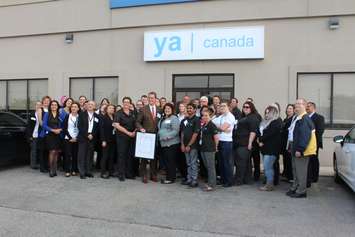 YA staff at the new facility on Richmond St. October 12, 2016. (Photo by Natalia Vega)