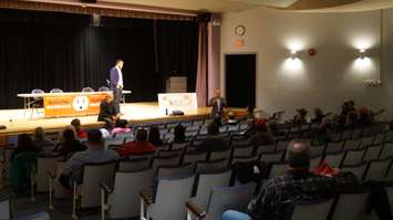 About 30 public members attended Tuesday's public meeting held by the 