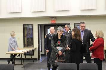 Thamesville public meeting regarding the 2017 municipal budget. January 24, 2016. (Photo by Natalia Vega)