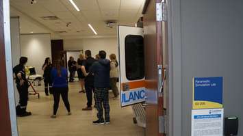NOVA Chemicals Health & Research Centre Paramedic Lab May 15, 2019. (Photo by Melanie Irwin, Blackburn News)