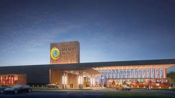 A rendering of what the new Cascades Casino Chatham is expected to look like (Photo taken from https://www.gatewaycasinos.com)