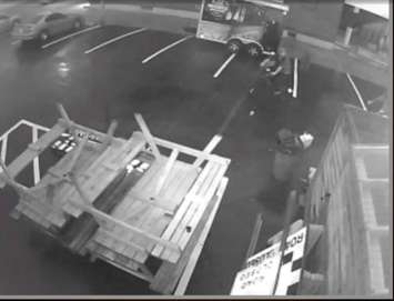 Surveillance photo of suspects in a break-in at The Willistead Restaurant in Windsor June 29, 2015.  (Photo courtesy of Facebook Mark Boscariol)