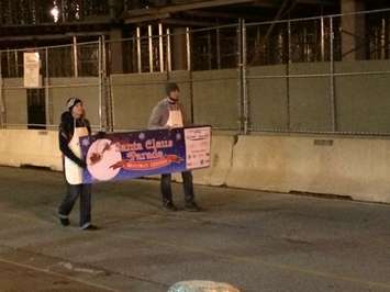 The Chatham Santa Claus  Parade progresses through downtown Chatham, November 14, 2014. (Photo by Mike James)