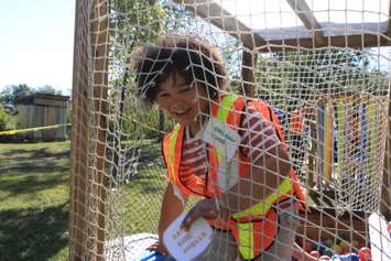 Hundreds of elementary school students attended the 11th Annual Chatham-Kent & Lambton Children’s Water Festival. (Photo by Millar Hill)