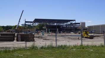 Lambton College construction.  July 4, 2017 (Photo by Melanie Irwin)