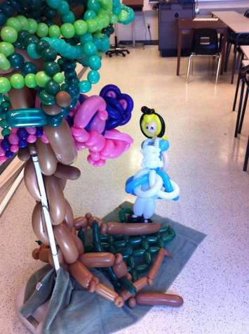 Alice in Wonderland creation (Photo courtesy of Chris Deacon via Facebook)