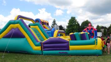 Attractions at the Super Kids CK Launch (Photo by Jake Kislinsky)