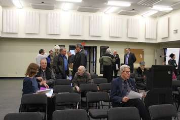 Thamesville public meeting regarding the 2017 municipal budget. January 24, 2016. (Photo by Natalia Vega)