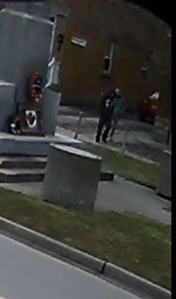 Police are looking for these suspects following an armed robbery in St. Thomas, March 9, 2016. (Photo courtesy of the St. Thomas Police Service)