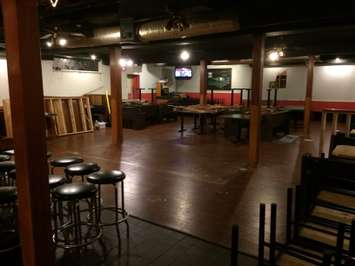 The inside of what will be the new O'Vinshaw's Brewpub in LaSalle. (Photo courtesy Becky Ormshaw)