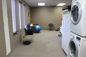 One of the rooms at the Chatham Physiotherapy Clinic. November 22, 2016. (Photo by Natalia Vega)