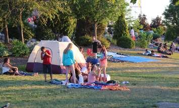 The crowd gathered for the 2016 Ford Fireworks, June 27, 2016. (Photo by Maureen Revait)
