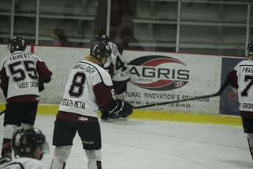 The Chatham Maroons take on the St. Thomas Stars, March 3, 2016. (Photo by Matt Weverink)