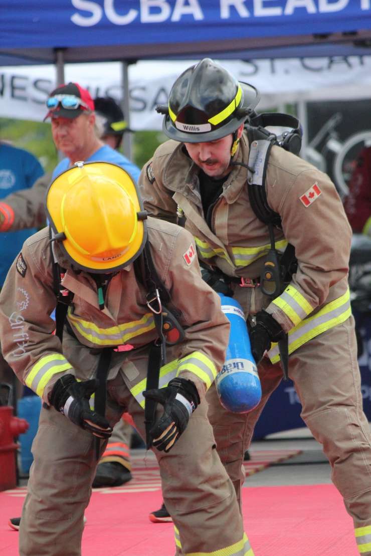 Lambton College FireFit competitors at Western Ontario Regional. July 2024. (Photo courtesy of Lambton College)