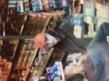 Surveillance picture of suspect 2 provided by the OPP.