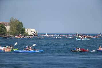 Aug 18, 2019. Floaters from across the U.S and Canada participated in the 2019 Port Huron Float Down. Photo by Luke Durda.