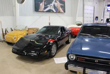 Just some of the cars on display at the classic cars museum on the RM Sotheby's lot in Blenheim. 
February 21, 2019. (Photo by Greg Higgins) 