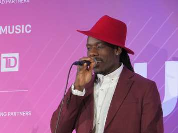 Wesli at the 2019 Juno Gala Dinner and Awards at the London Convention Centre, March 16, 2019. (Photo by Miranda Chant, Blackburn News)