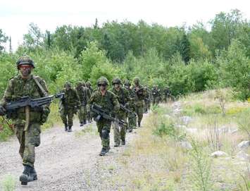 Soldiers training. (Photo courtesy of DND 2022)