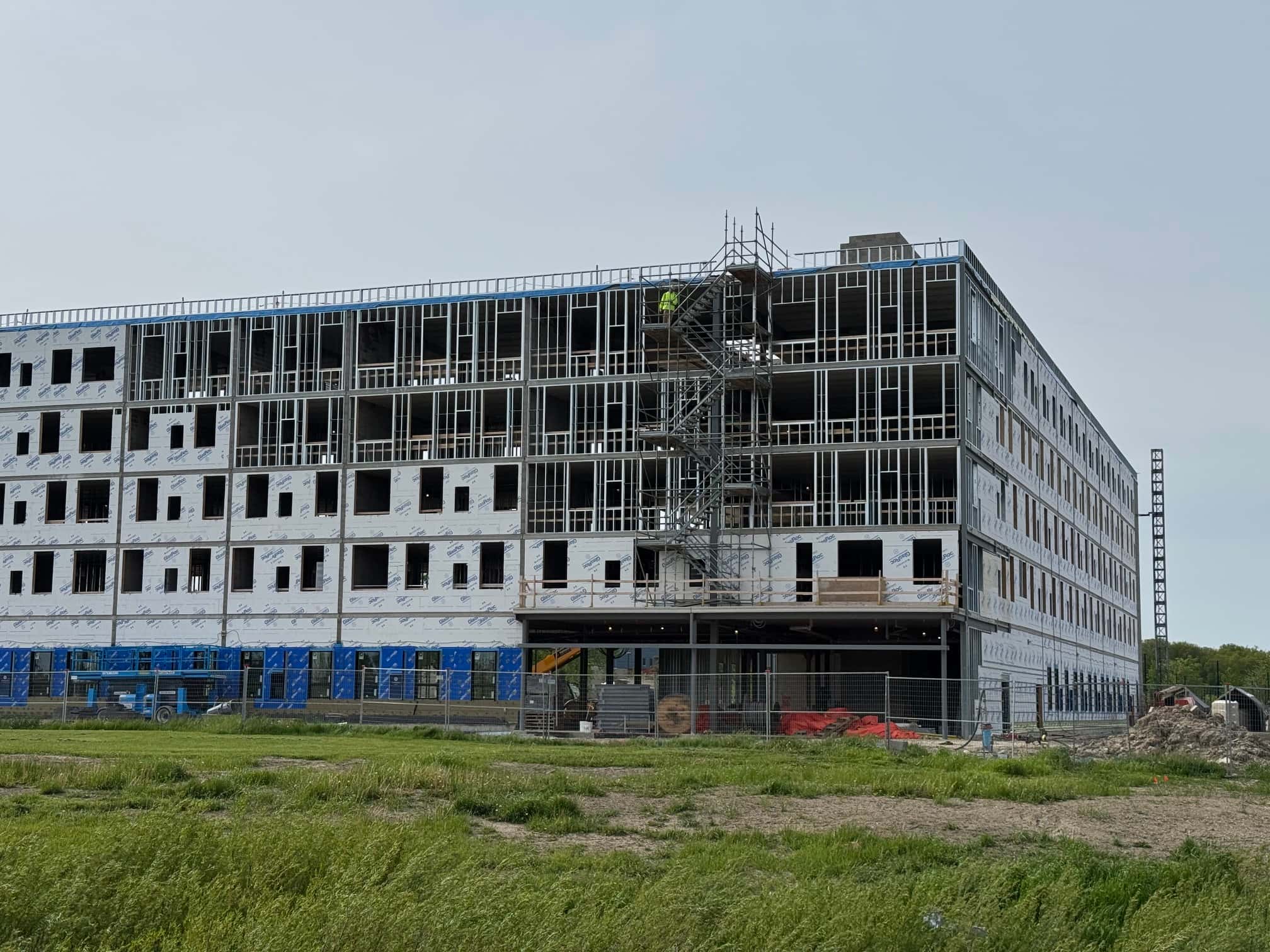Lambton College student residence 'topping off' expected as one-year construction milestone approaches