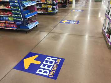 Beer at Sarnia WalMart April 6,2018 (Photo submitted by Aaron Zimmer)