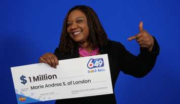 Marie Andree Sanon of London (Image courtesy of the Ontario Lottery and Gaming Corporation)