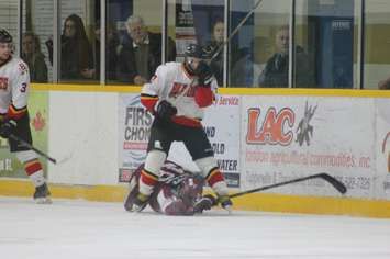 The Blenheim Blades take on the Dresden Kings, February 5, 2016. (Photo courtesy of Jocelyn McLaughlin)
