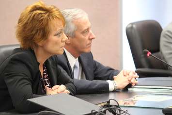 PricewaterhouseCoopers representatives attend a special meeting on October 29, 2015 as Windsor city council debates hiring an in-house auditor general. (Photo by Ricardo Veneza)