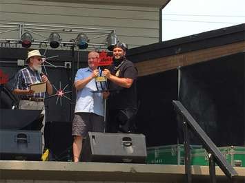Rib lovers took to Tecumseh Park for Ribfest in Chatham, July 5, 2015. (Photo by the Blackburn Radio Summer Patrol)
