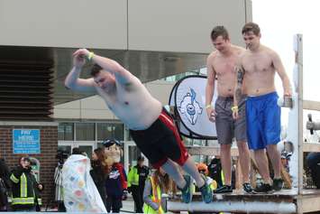 4th Annual Polar Plunge, St. Clair College SportsPlex, Windsor, March 2, 2018. Photo by Mark Brown/Blackburn News.