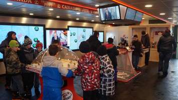 Hockey Canada's Century Tour makes a stop in Sarnia. January 20,2015 (photo by Jake Jeffrey blackburnnews.com)