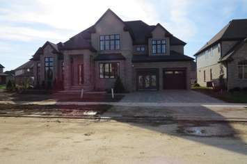 The exterior of the Dream Lottery Home at 2337 Humberside Common in London, October 5, 2016. (Photo by Miranda Chant, Blackburn News)