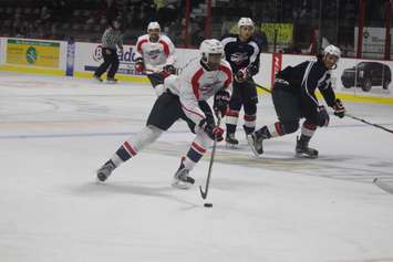 The Windsor Spitfires annual Blue and White game played at the WFCU Centre on August 31, 2016. (Photo by Ricardo Veneza)