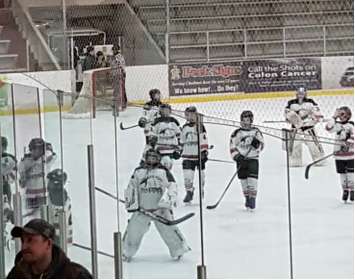 PeeWee Minor AA Kent Teksavvy Cobras. March 2019. (Photo submitted by Melissa Miner Tellier)