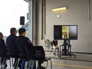 Video submitted by award recipient, Alicia Barbas. October 6, 2021. (Photo by Natalia Vega).