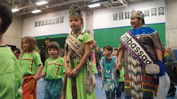 Lambton College hosted its 24th annual Pow Wow . April 7, 2016 (BlackburnNews.com Photo by Briana Carnegie)