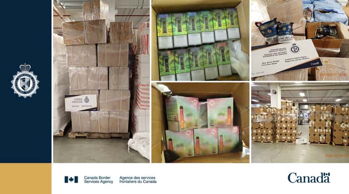 tobacco canada border Chewing seized at Sarnia Contraband tobacco | Tobacco Tax