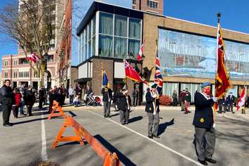  Remembrance Day 2020 in Chatham  (Photo by Allanah Wills)