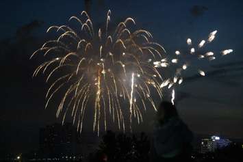 The 60th Ford Fireworks on the Windsor riverfront. Photo by Mark Brown/Blackburn News.