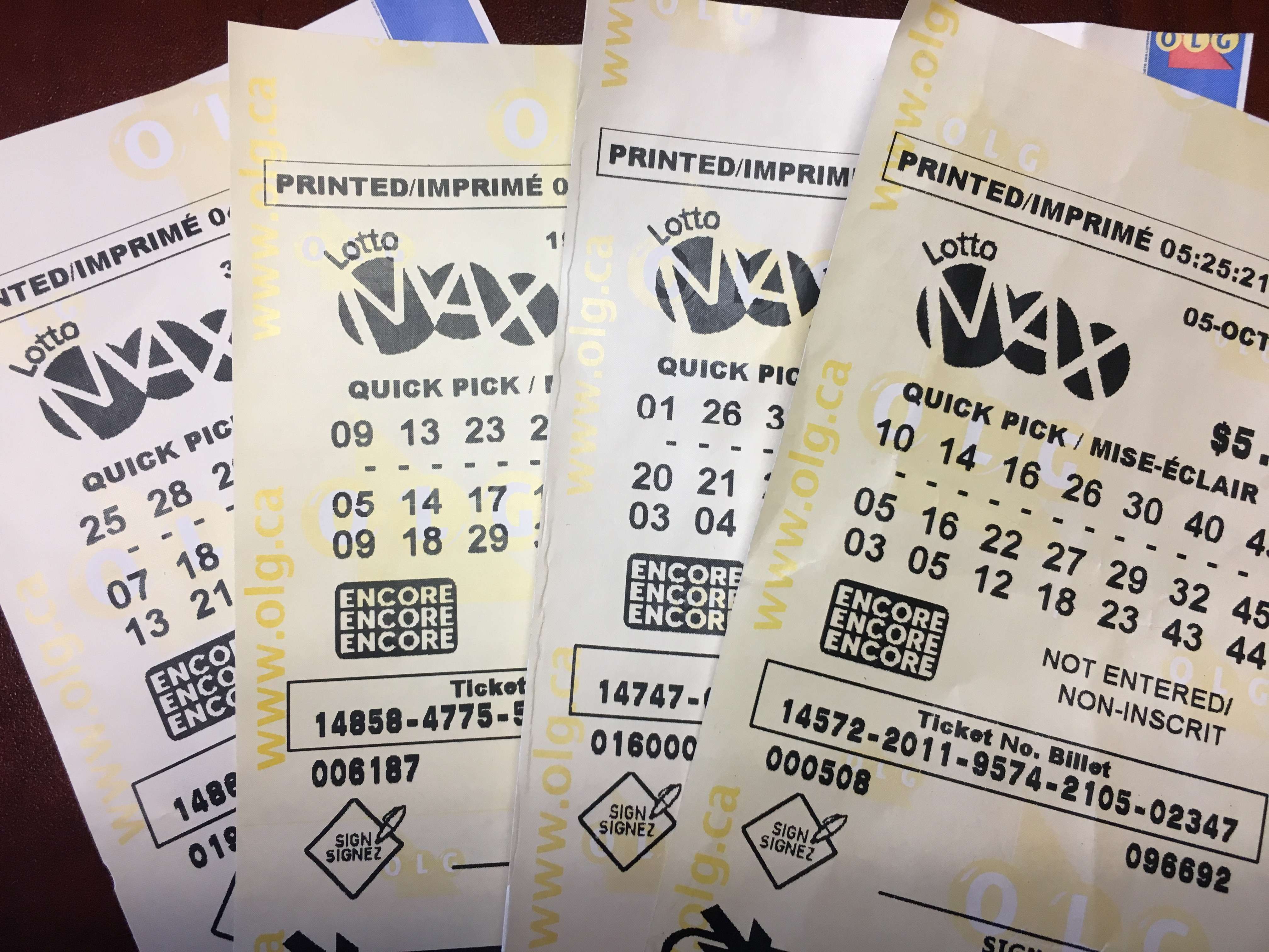 $1M LOTTO MAX ticket sold locally