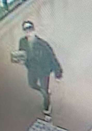 CK police look to identify this man. (Photo courtesy of Chatham-Kent Police Services).