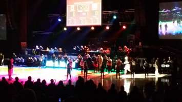 The Windsor Express are introduced at Clash At The Colosseum II (Photo by Jake Kislinsky).