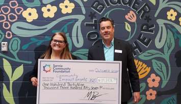 Sarnia Community Foundation disbursed nearly $140,000 through the 2025 Community Impact Grants. October 3, 2025. (Photo courtesy of the SCF)